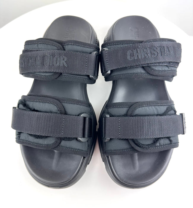 Dior Technical Fabric D-Wander Slide Sandals