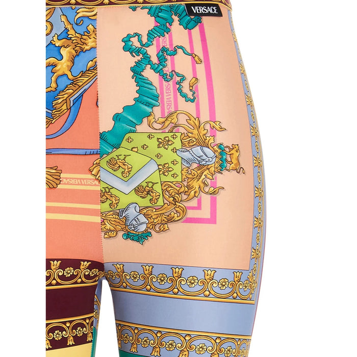 Versace Royalty Allover Graphic Printed Leggings