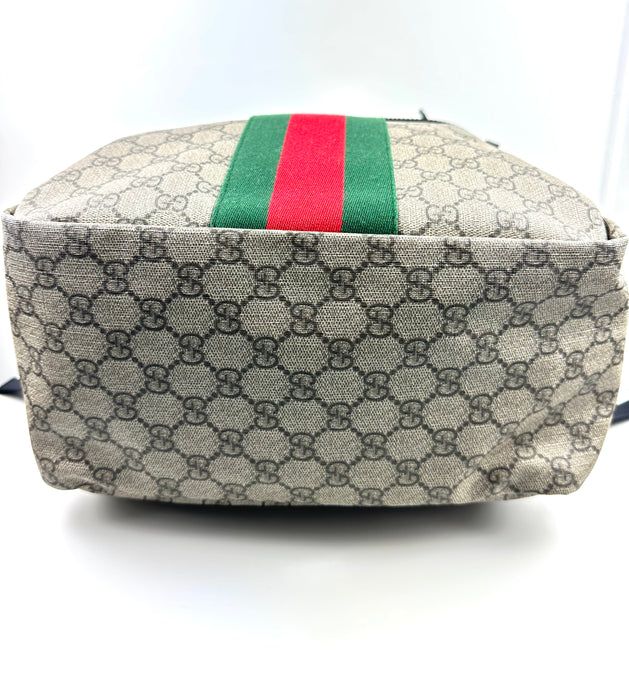Gucci GG Supreme Monogram Web Backpack