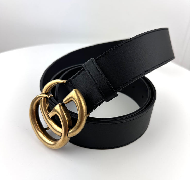 Gucci GG marmont leather belt