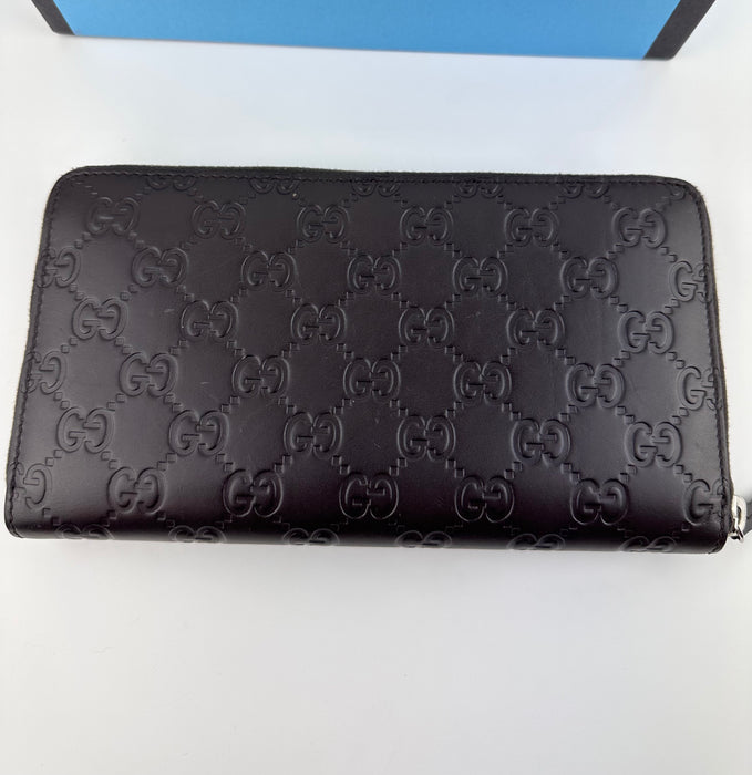 Gucci Guccissima Brown Large Wallet