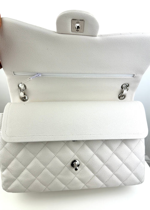 Chanel Caviar Jumbo Quilted Double Flap Bag