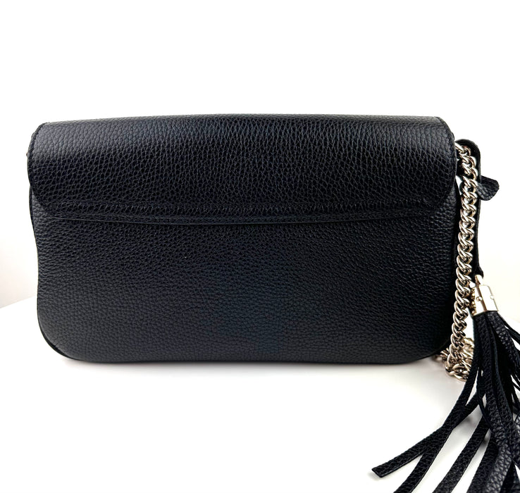 Gucci Soho Chain Medium Crossbody in Black
