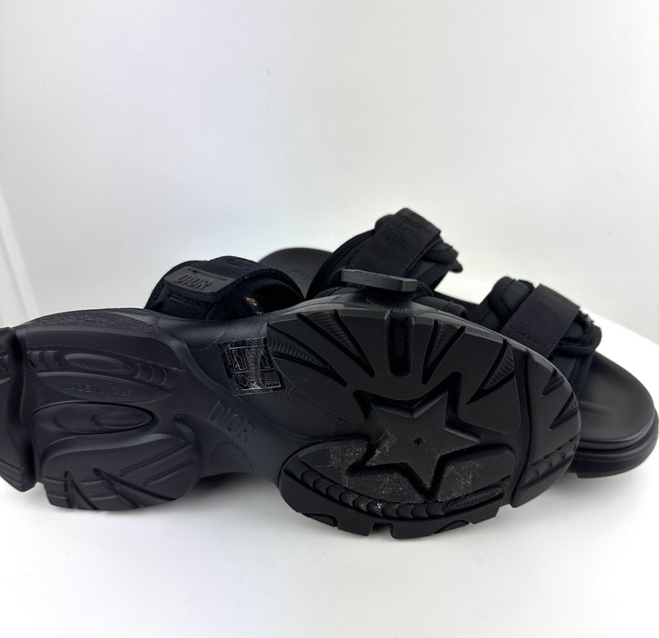 Dior Technical Fabric D-Wander Slide Sandals