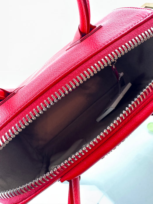 Givenchy Antigona Small Leather Bag in Red