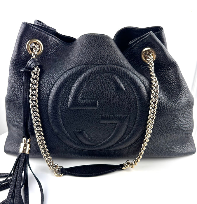 Gucci Soho Leather Medium Shoulder Bag