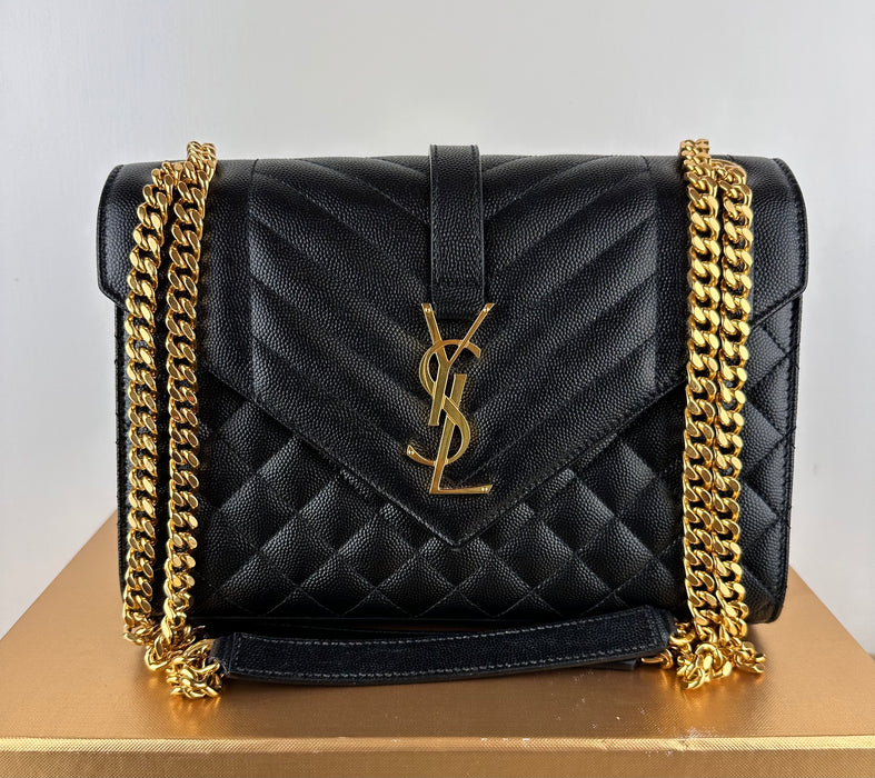 Saint Laurent Medium Envelope Shoulder Bag