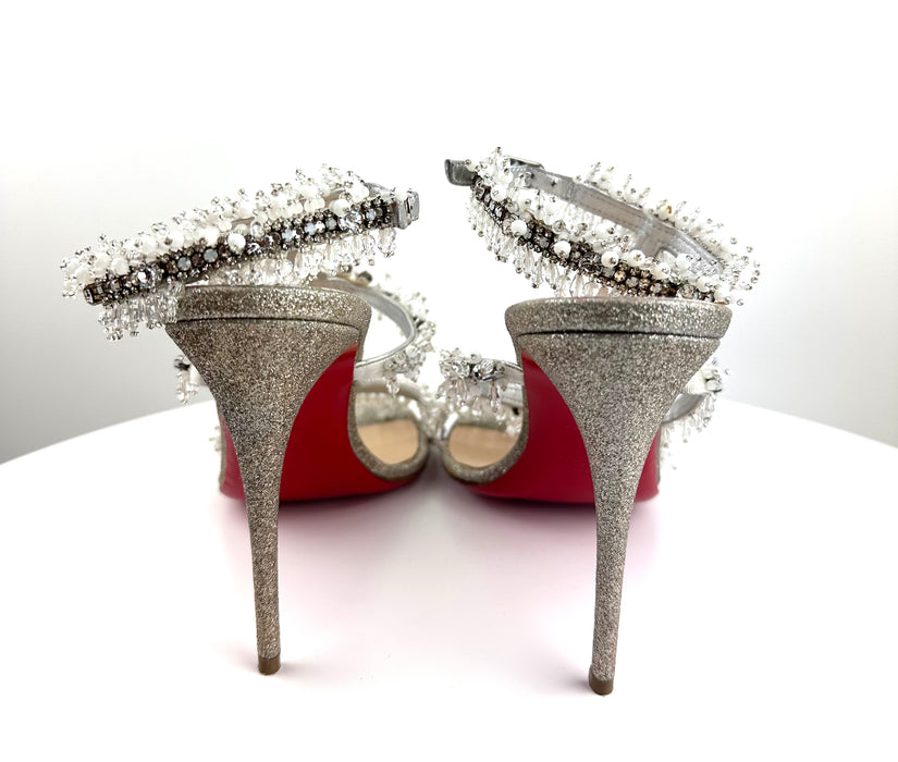 Christian Louboutin Devibroda 100mm Glitter