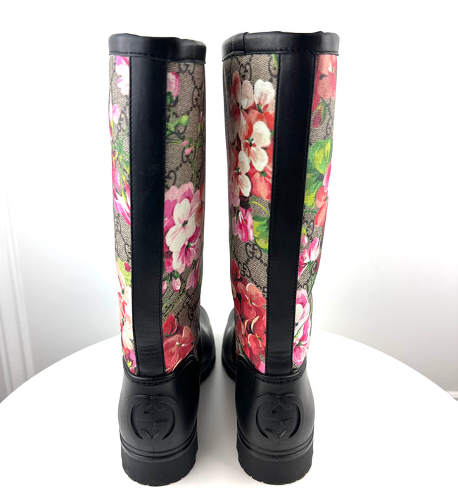 Gucci GG Blooms supreme rain boots LSC INC