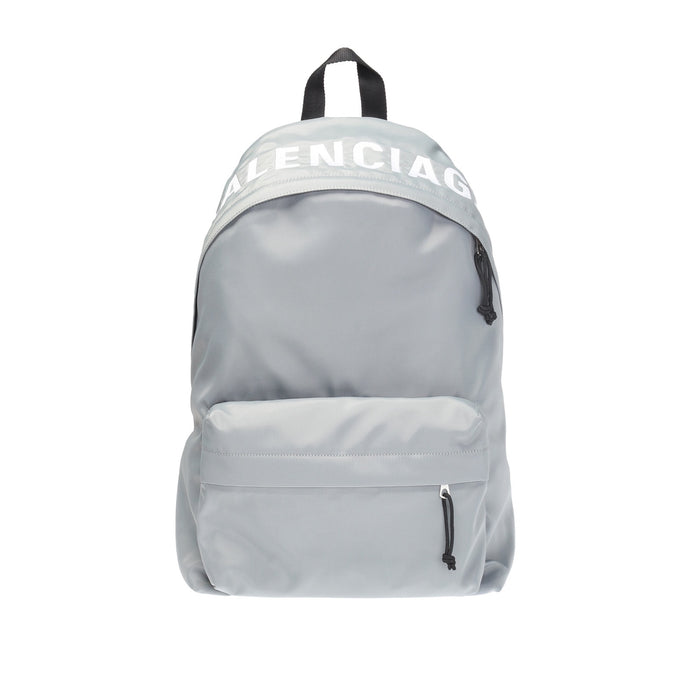 Balenciaga Wheel Logo Embroidered Backpack