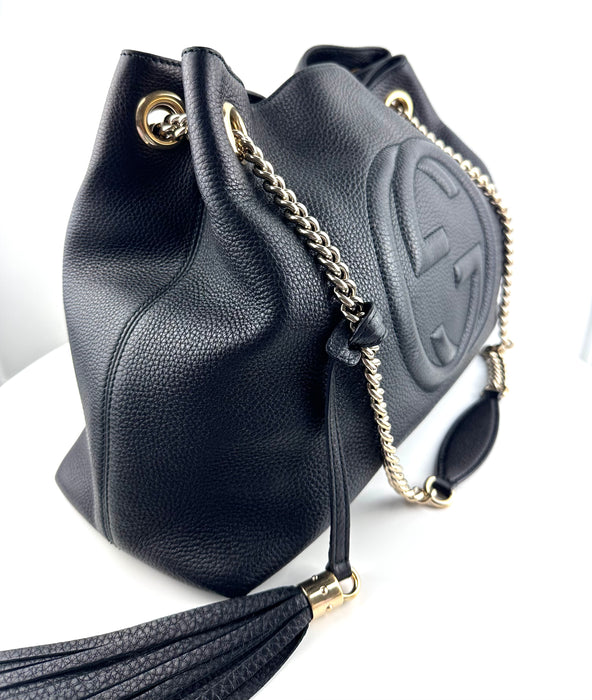 Gucci Soho Leather Medium Shoulder Bag