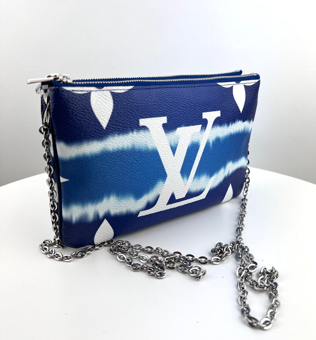 Louis Vuitton Escale Monogram Giant Double Zip Pochette