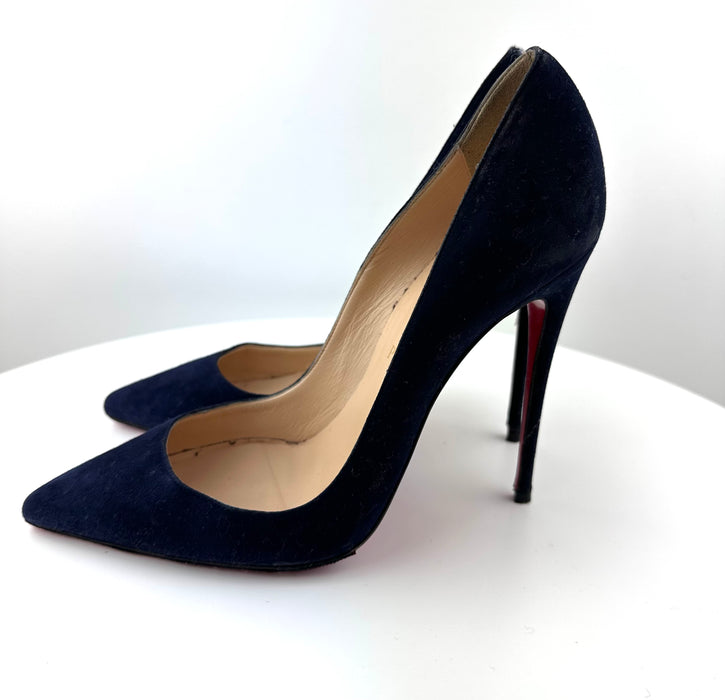 Christian Louboutin So Kate 120mm Velvet Size 38