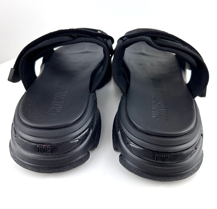 Dior Technical Fabric D-Wander Slide Sandals