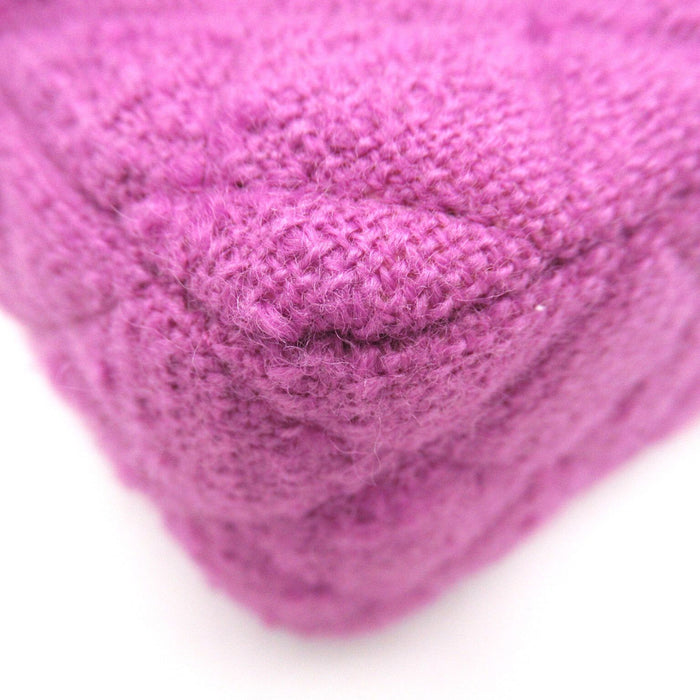 Chanel Purple Mini Classic Chain Shoulder Bag