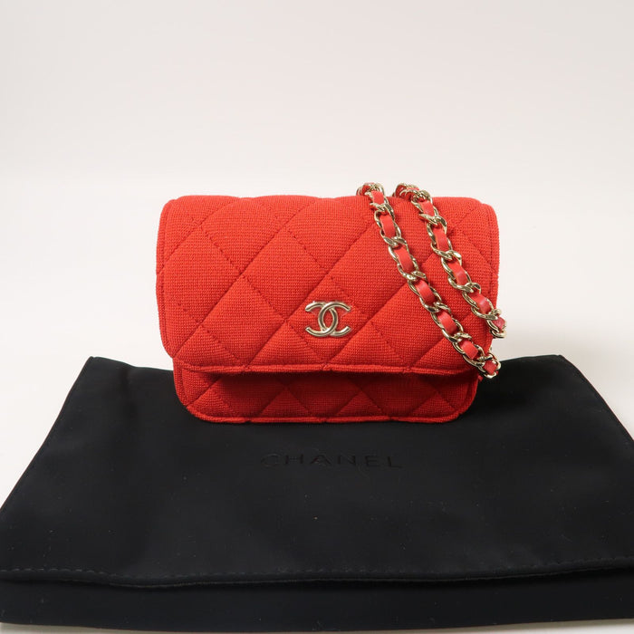 Chanel Crossbody Chain shoulder bag Red