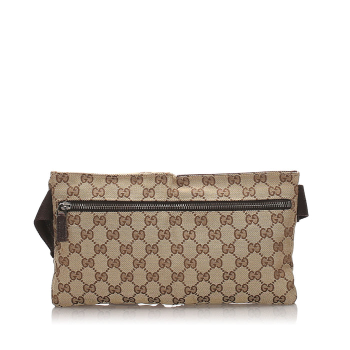 GUCCI GG CANVAS WAIST BAG