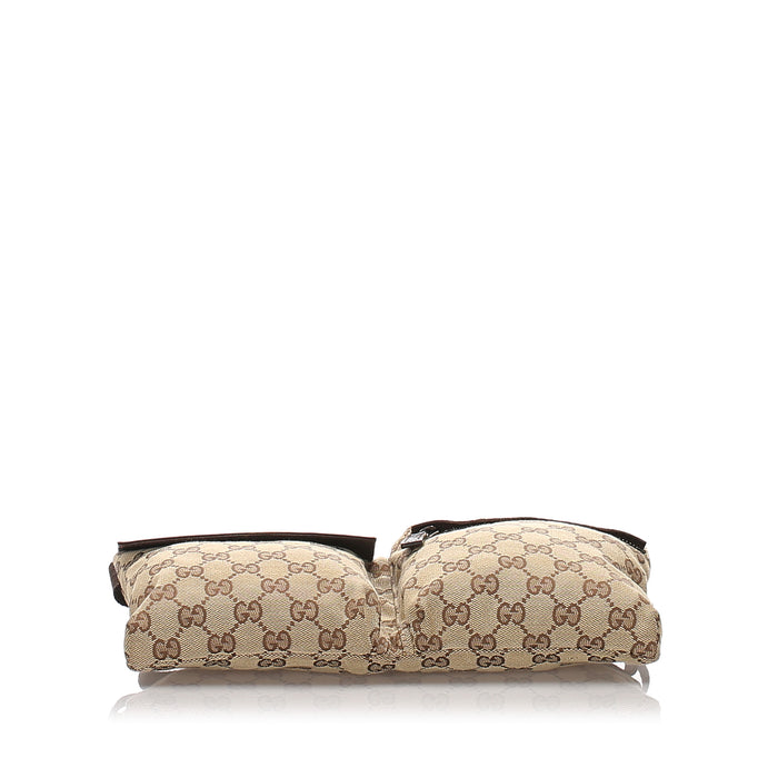 GUCCI GG CANVAS WAIST BAG