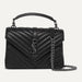 SAINT LAURENT COLLEGE MEDIUM QUILTED SHOULDER BAG