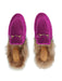 GUCCI PRINCETOWN VELVET SLIPPERS SIZE 35.5