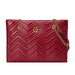 Gucci GG Marmont Matelasse Medium Tote Red