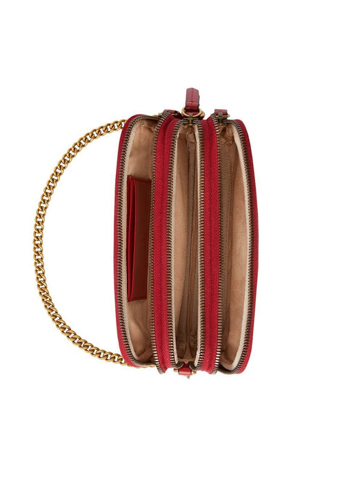 GUCCI GG MATELASSE CROSSBODY BAG RED