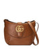 Gucci Arli Brown GG leather shoulder bag