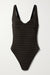 Fendi Stretch Jacquard-knit Underwire Swimsuit