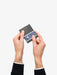 PRADA SAFFIANO TRI STRIPE CARDHOLDER