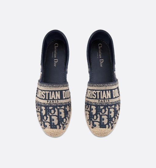 CHRISTIAN DIOR GRANVILLE ESPADRILLE SIZE 38.5 