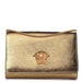 VERSACE METALLIC CALFSKIN PALAZZO CHAIN BAG GOLD