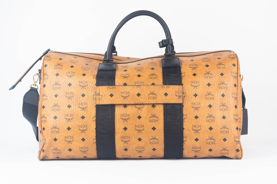 MCM Traveler Weekender Bag in Visetos