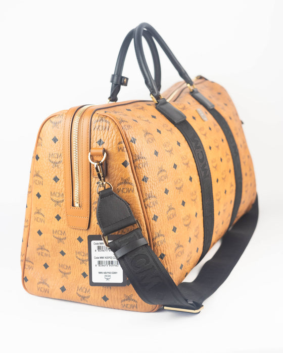 MCM Traveler Weekender Bag in Visetos