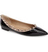 VALENTINO ROCKSTUD BALLERINA FLATS SIZE 40.5 - LuxurySnob