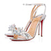 CHRISTIAN LOUBOUTIN OKYDOK 100MM LUREX SIZE 41 - LuxurySnob