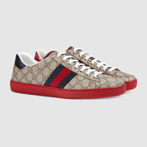 GUCCI ACE GG SUPREME SNEAKER SIZE 11.5