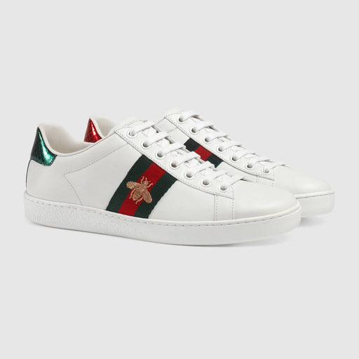 GUCCI WOMEN'S ACE EMBROIDERED SNEAKER - LuxurySnob