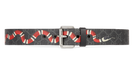 GUCCI GG SUPREME BELT WITH KINGSNAKE PRINT SIZE 95/38 - LuxurySnob