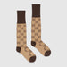 GUCCI GG PATTERN COTTON BLEND SOCKS SMALL