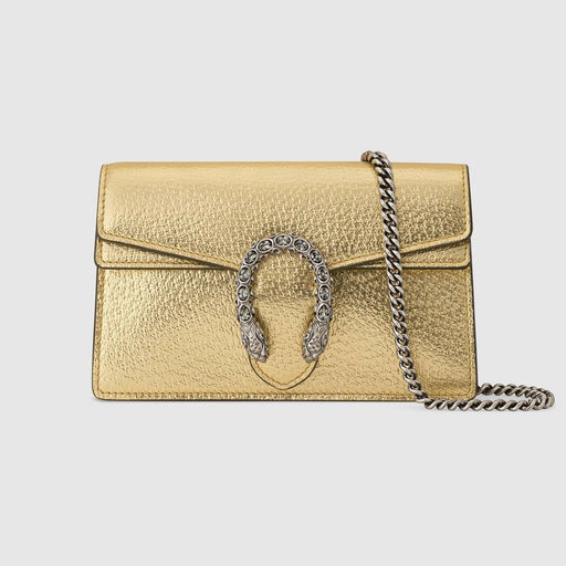GUCCI DIONYSUS SUPER MINI BAG GOLD