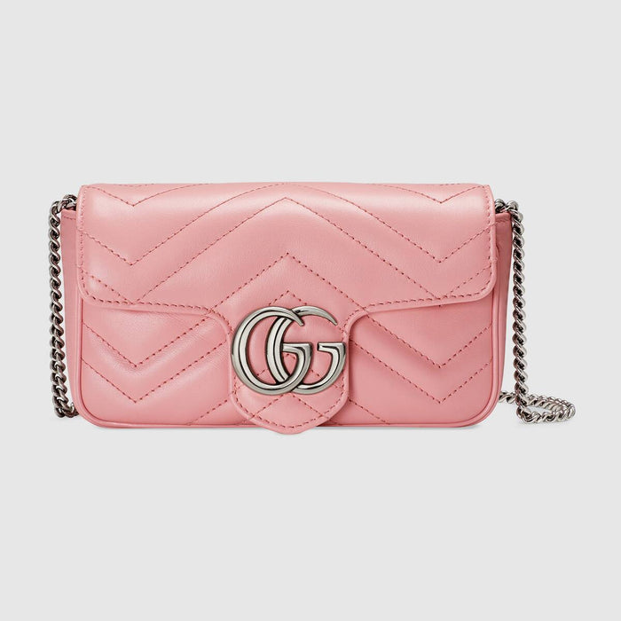 GUCCI GG MARMONT SUPER MINI PINK