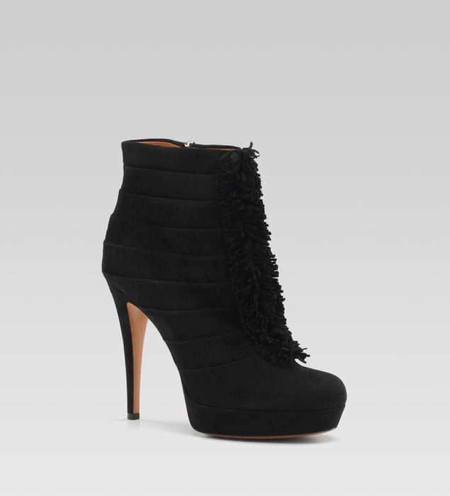 GUCCI YOUMA SUEDE ANKLE BOOTS - LuxurySnob