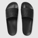 GUCCI BLACK LOGO SLIDES