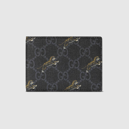 GUCCI GG WALLET WITH TIGER PRINT - LuxurySnob