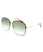 Gucci Oval Sunglasses
