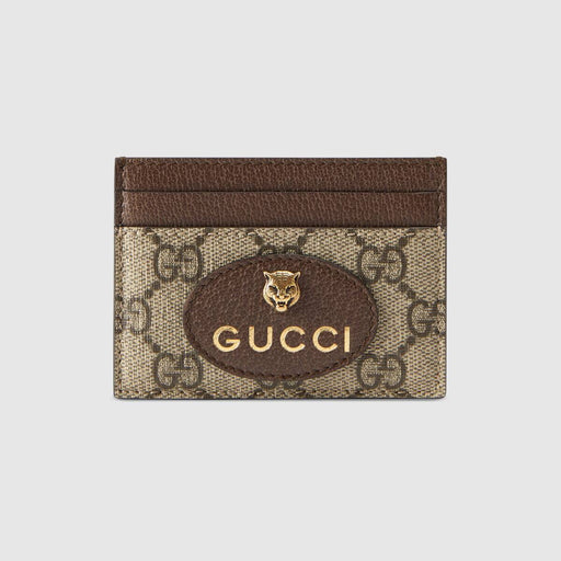GUCCI GG SUPREME CARD CASE