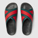 GUCCI RUBBER SLIDE SANDAL