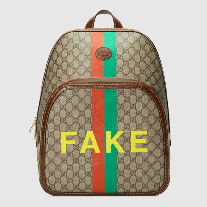 Gucci Fake/Not GG Canvas backpack