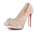 CHRISTIAN LOUBOUTIN VERY LACE 120MM SIZE 40 - LuxurySnob