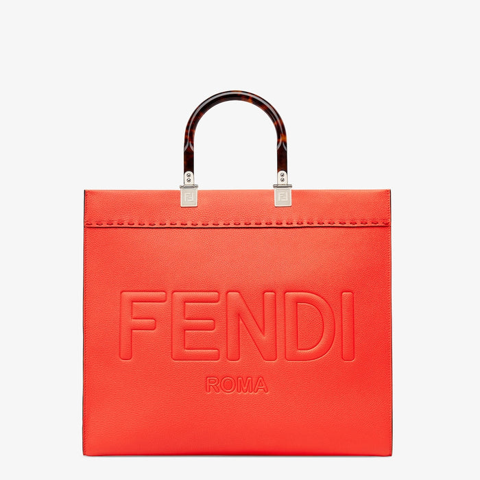 Fendi Sunshine Medium Leather Shopper Tote
